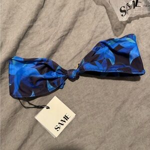 SAME knotted bandeau top